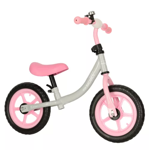 Trike Fix Balance állítható futóbicikli, 80x31-40x48-57cm - rózsaszín