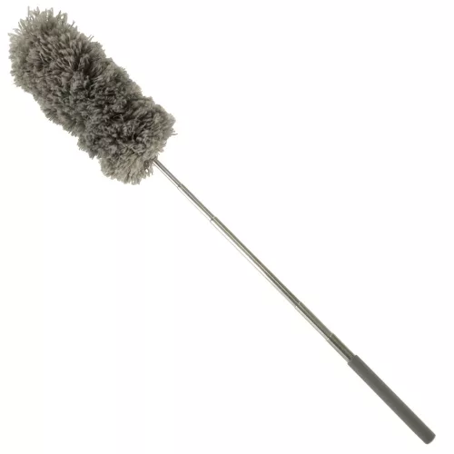 Teleszkópos portalanító kefe, 34-83cm - szürke