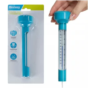 BESTWAY lebegő medence hőmérő, 19x5,5cm - kék 58072