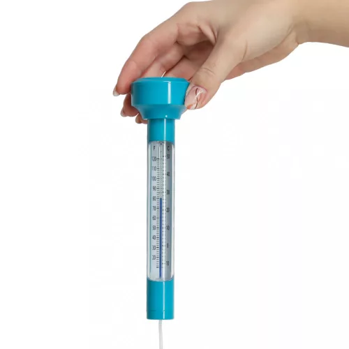 BESTWAY lebegő medence hőmérő, 19x5,5cm - kék 58072