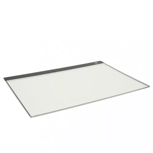 LED háttérvilágításos rajztábla A3 méretű lapokhoz - 42x30x0,4cm