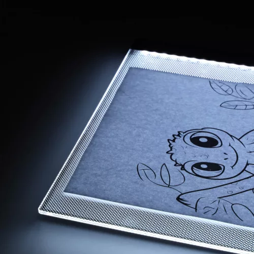 LED háttérvilágításos rajztábla A3 méretű lapokhoz - 42x30x0,4cm