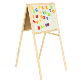 Mágneses kétoldalas krétatábla + betűk 84x43x50cm