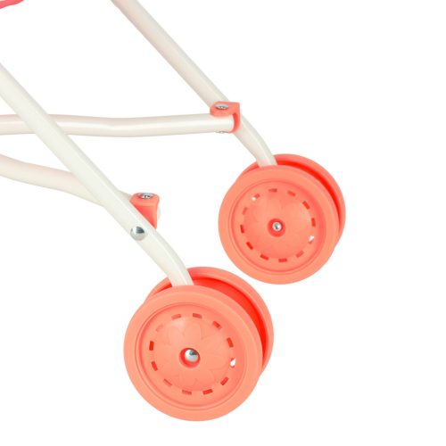 Játék összecsukható babakocsi - rózsaszín