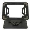 Fém laptop állvány 26x22,5cm - fekete