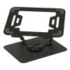 Fém laptop állvány 26x22,5cm - fekete