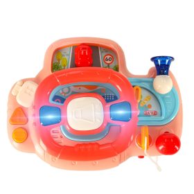 Interaktív játék kormány - rózsaszín