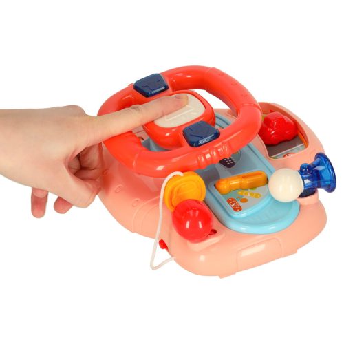 Interaktív játék kormány - rózsaszín