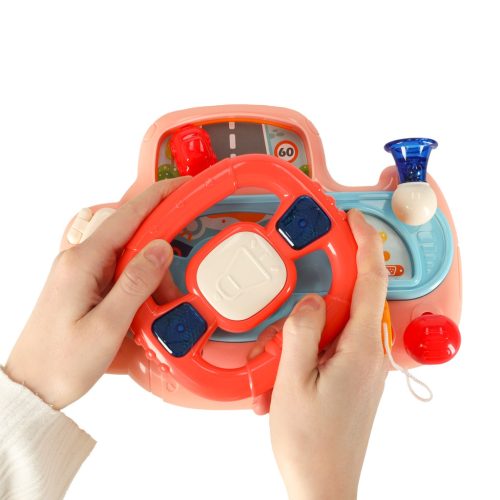 Interaktív játék kormány - rózsaszín