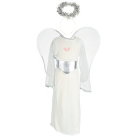 Gyerek angyal jelmez 4 darabos M méret - 110-120cm