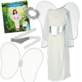 Gyerek angyal jelmez 4 darabos S méret - 100-110cm