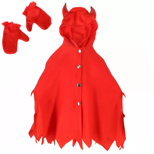 Gyerek ördög jelmez S méret - 100-110cm