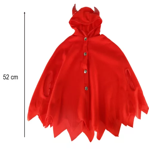 Gyerek ördög jelmez S méret - 100-110cm
