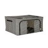 Gardrób rendszerező 39x29x19,5cm - fekete/fehér