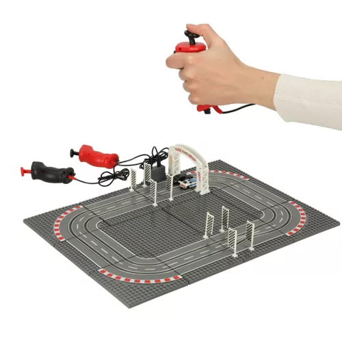 Építhető elektromos kisautó versenypálya - 51x38,5cm