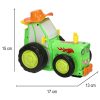 Távirányítós ugráló traktor - zöld
