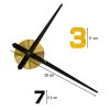 Nagy falióra matrica 100-120cm - arany/fekete
