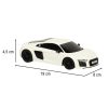 Távirányítós Audi R8 2015 1:24 - fehér