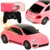 Távirányítós Volkswagen Bogár 1:24 UV fényre sötétedő - rózsaszín