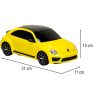 Távirányítós Volkswagen Bogár 1:14 - sárga