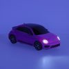 Távirányítós Volkswagen Bogár 1:14 - rózsaszín