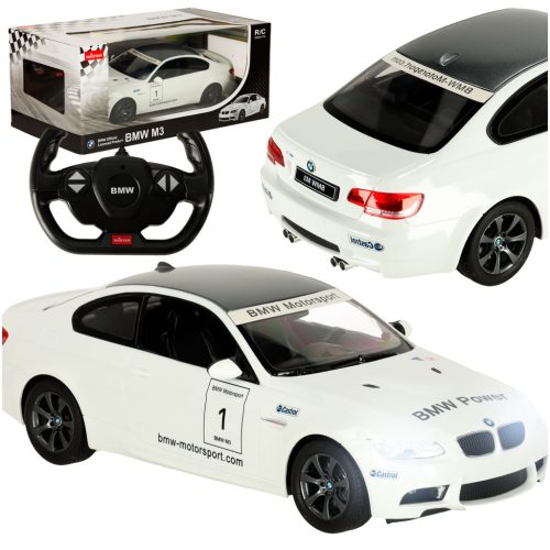 Távirányítós BMW M3 1:14 - fehér