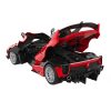 Távirányítós Ferrari építőkészlet 92db 1:18 - piros