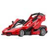 Távirányítós Ferrari építőkészlet 92db 1:18 - piros