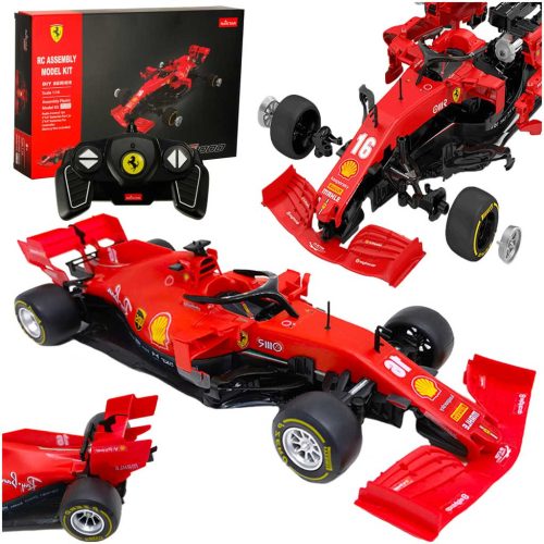 Távirányítós Ferrari SF1000 építőkészlet 65db 1:16 - piros