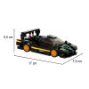 Pagani Zonda R építőkészlet 387db 1:28 - fekete