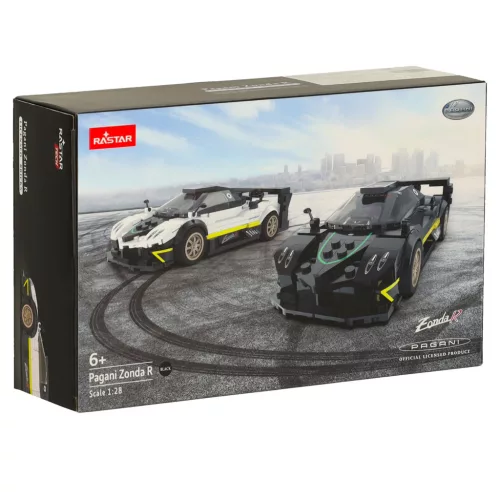Pagani Zonda R építőkészlet 387db 1:28 - fekete
