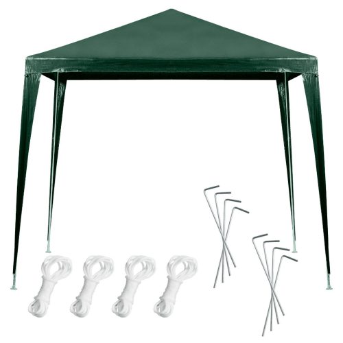 Kerti pavilon 2,5x2,5m - zöld