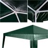 Kerti pavilon 2,5x2,5m - zöld