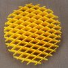 Anti stressz játék 10x10x3,5cm - sárga