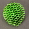 Anti stressz játék 10x10x3,5cm - zöld