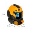 Robotfej célbalövő játék