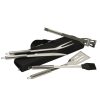 Rozsdamentes acél grill készlet tokban - 6db