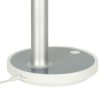 Akkumulátoros asztali ventilátor 17cm - fehér