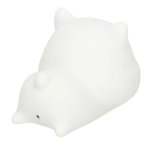 Puha szilikon akkumulátoros éjjeli lámpa - macska