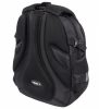 Iskolatáska kigyóbőr mintával 23l 43x21x32cm - fekete