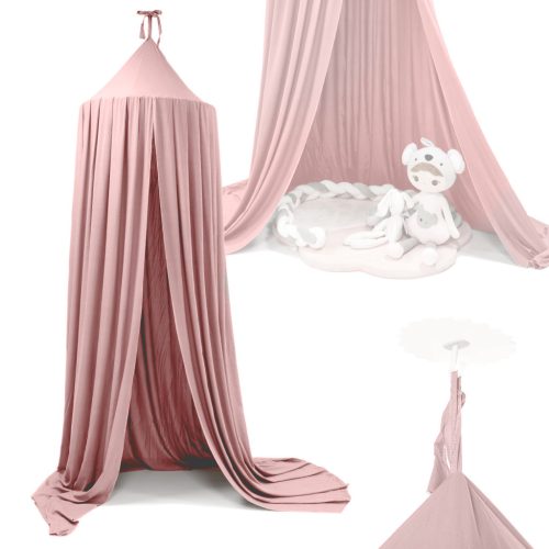 Ágy baldachin 290x70cm - rózsaszín