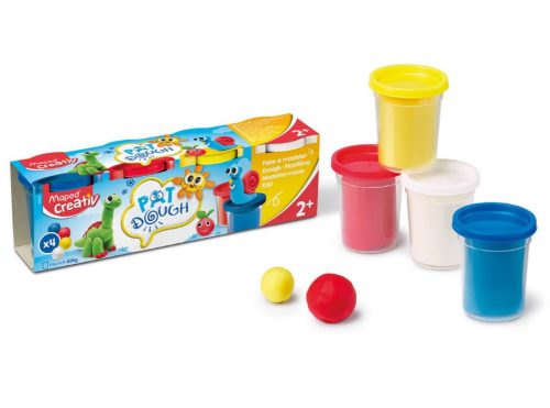 Gyurma 4 színben piros/kék/fehér/sárga - 4x114g
