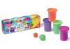 Gyurma 4 színben narancssárga/rózsaszín/lila/zöld- 4x114g