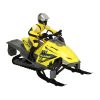 Távirányítós snowmobil - sárga