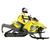 Távirányítós snowmobil - sárga