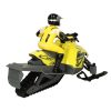 Távirányítós snowmobil - sárga