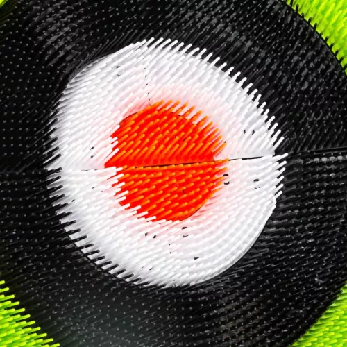 Célbadobós shuriken és fejsze játék