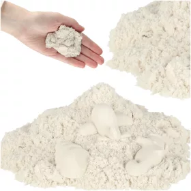 Kinetikus homok, fehér - 1kg