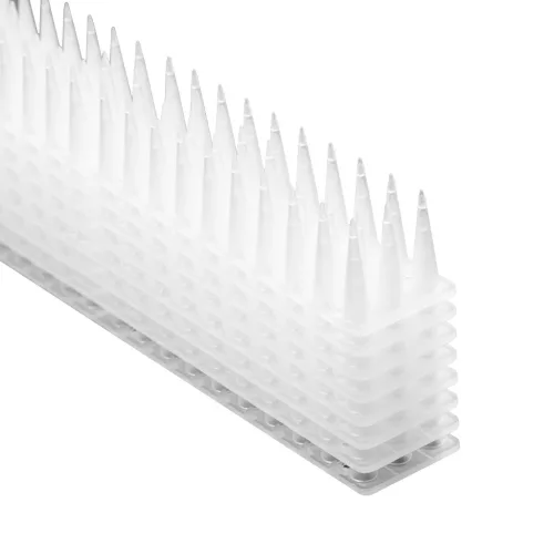 Műanyag madártüske fehér - 342cm