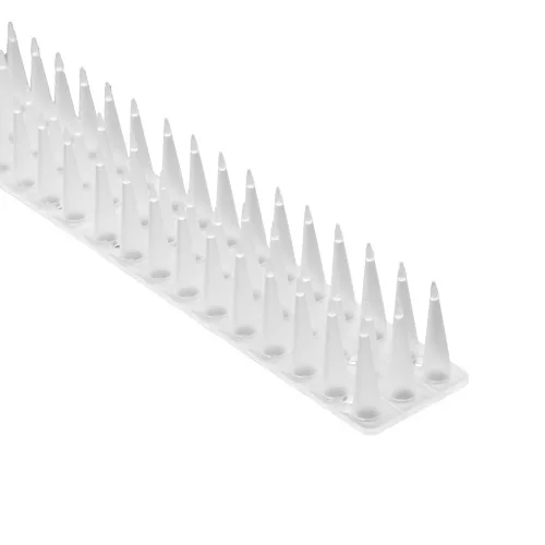 Műanyag madártüske fehér - 342cm